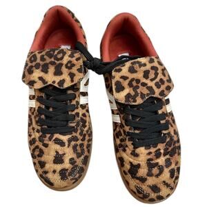 STEVE MADDEN NEW Cheetah Print Brown Tan Tennis Shoes Sneakers – Size 8